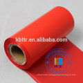 Printer ribbon type TTR wash resin metallic silver thermal barcode ribbon